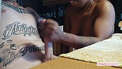 Slow Motion Handjob Blowjob Cumshot Blast!