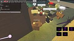 bbc fills latina ass during roblox play