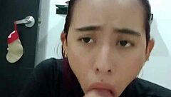 hot guy welcomes stepsis and eats her pussy till he explodes!