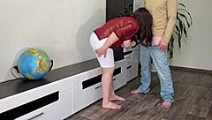 mature milf demands rough anal for messy house