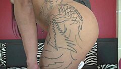 i suck naughty brunette mary luthay's pussy and pretty feet eagerly