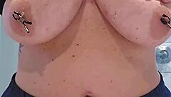 i'm the bbw nurse patient playing with my huge natural tits screaming loud