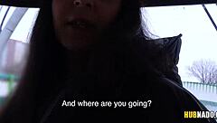 stacy sommers watches me jerk on crowded tram