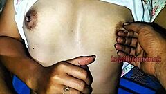 viral asian homemade cumshot on small natural tits