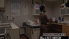 Rina Arem's Nurse Face Blasted by Patient Cum in POV