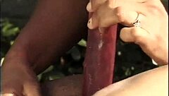 black lesbians dive deep in jacuzzi muff-munching frenzy