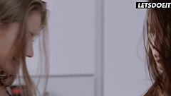 sabrisse zazie tiffany lesbian trio cunilingus breakfast moan