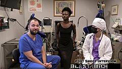 Rina Arem's Nurse Face Blasted by Patient Cum in POV