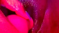 ebony beauty fingers pussy to explosive orgasm tease