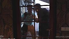 lenna ross's first dp anal 4on1 facial cumshot with heels