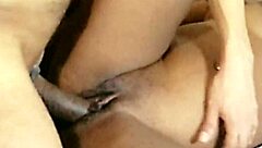 ebony babe gaps big ass on throbbing bbc young black monster