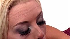 brittney skye's total shaved holes get solo fingered and assfucked