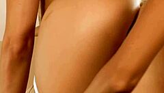 Tight Young Lesbians Lick Juicy Pussies and Use Toys in Softcore Play