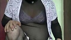 Bisexual Crossdresser Deepthroats Cum While Ass Pounded Hard