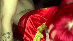 Petite blonde fucks like Harley Quinn in raw creampie cosplay homemade