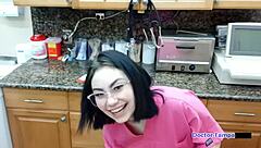 Dr Tampa gives Kendra Heart intense university entrance physical backstage