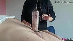 wanna feel my oiled cfnm femdom handjob pump your huge cock sensually?