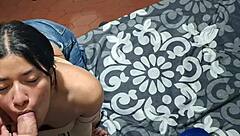 novia ama mamar monster cock y lechita facial 😍💦