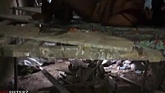 Hidden Room's Marathon Wood Fuck Milf Cums on Big Black Cock!