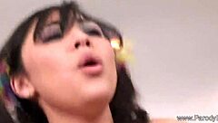 sexy neighbor craves big black cock stretching her tight pussy wide