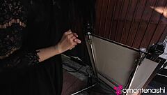 Beautiful Bar Owner's Huge Natural Tits in Threesome Creampie Negotiations and Cowgirl Riding