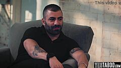 Petite Milf Anal Threesome with Big Cock Officer