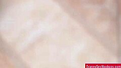 huge cock ebony shemale explodes in massive solo cumshot