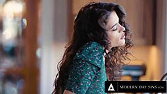 Cheating housewife surrenders pussy for husband's free use creampie