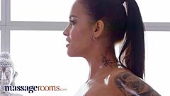 sofia lee czech babe big natural tits lesbian muff diving orgasm massage