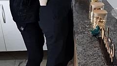 curvy teen rides creampie bent over doggystyle daddy pussy moaning taboo