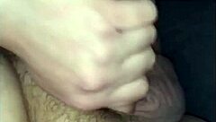 Chubby girl fingers fat pussy till creamy cum explosion