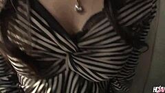 japanese milf kaede kuroki fucked through ripped jeans creampie finish