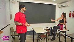 hey late night surprise big cock teacher fucks me senseless in class