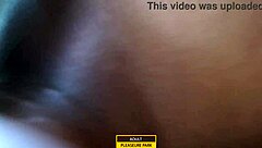 ebony babe pleasures her big wet african ass deeply