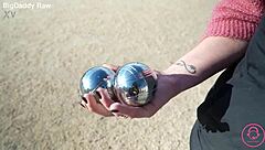 lilith camille's wet pussy craves monster cock in french boules frenzy!