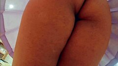 Student Flashes Big Ass in Pink Skirt