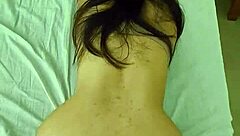 big ass amateur college girl's wet hotel workout session