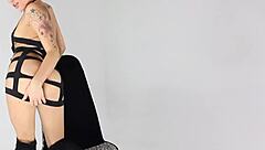 Dahlia's Sexy Toy Play in Blonde Pussy