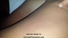 Amateur milf wife couple fucks shaved hairless cunt deep