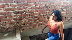 horny whore gets pounded hard by bricklayer's cock