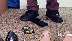 milf's slutty history gets her blackmailed hard