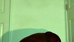 spreading plump ass cheeks wide for deep stretch tease