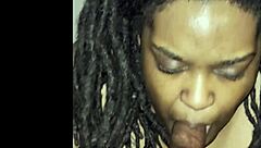 Amateur BBW submissively deepthroats and swallows massive loads slowly