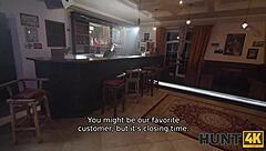 Husband watches wife fucked hard by stranger in stockings