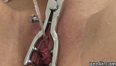 ravishing teen model squirts after warm pee fetish fill