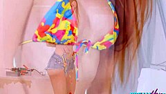 hey, check out charlie red's wet redhead pussy getting stuffed by that huge cock!