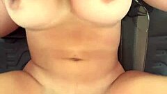 Colombian Babe Sucks Stranger's Monster Cock in Public Car