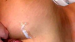 cum exploding all over her back doggystyle!