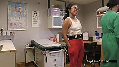 nurse Jasmine Rose gives strangers POV deepthroat gagging