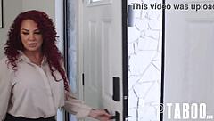 Prom bombshell Kiki Daire earns cash with big tits blowjob